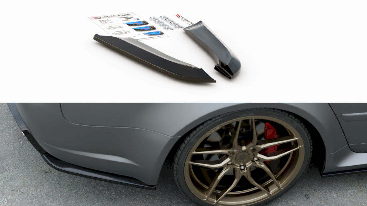 Audi RS4 B7 2006-2006 Rearbumper cornerpieces V2